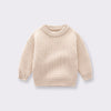 MyKids-USA® Baby Solid Color Handknit Design Quality Pullover Loose Sweater