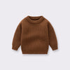 MyKids-USA® Baby Solid Color Handknit Design Quality Pullover Loose Sweater