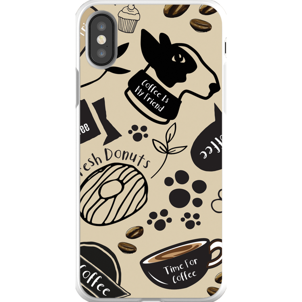 Caffeinated Canine Phone Cases