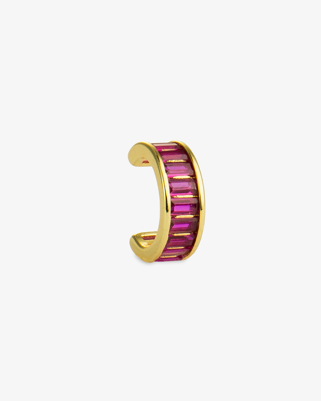 Liora Multicolor Simulated Diamond Ear Cuff